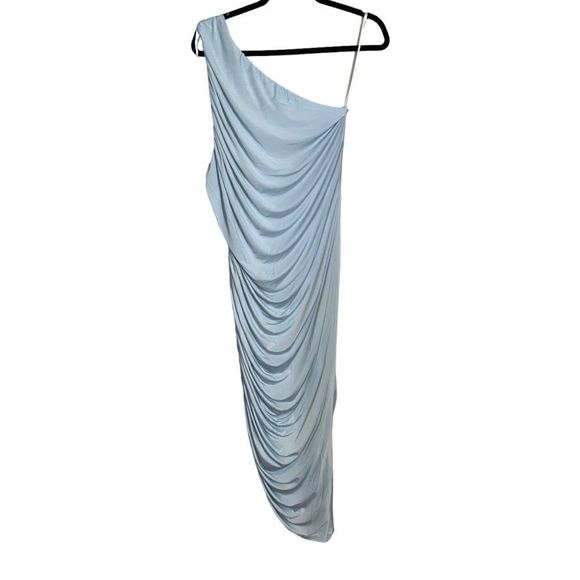 Eloquii Dresses & Skirts - Eloquii Blue One Shoulder Dress 18